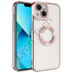 Evastore Apple iPhone 14 Plus Kamera Korumalı Logo Gösteren Zore Omega Kapak Kılıf