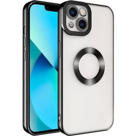 Evastore Apple iPhone 14 Plus Kamera Korumalı Logo Gösteren Zore Omega Kapak Kılıf