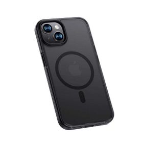 Evastore Apple iPhone 14 Plus Kenarları Silikon Airbagli Mat Arka Yüzey Benks Icesand Kapak Kılıf