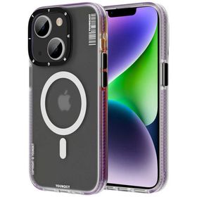 Evastore Apple iPhone 14 Plus Magsafe Şarj Özellikli Youngkit Jane Sand Serisi Kapak Kılıf