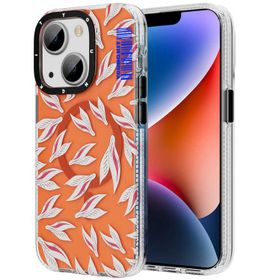 Evastore Apple iPhone 14 Plus Magsafe Şarj Özellikli Youngkit Play Rabbit Serisi Turuncu Kapak Kılıf