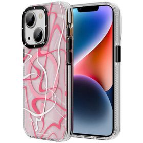 Evastore Apple iPhone 14 Plus Magsafe Şarj Özellikli Youngkit Water-Ink Serisi Kapak Kılıf