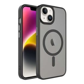 Evastore Apple iPhone 14 Plus Mat Arka Yüzey Wireless Şarj Özellikli Flet Magsafe Kapak Kılıf