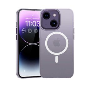 Evastore Apple iPhone 14 Plus Sararmayan Wireless Şarj Destekli Benks Magnetik Haze Kapak Kılıf