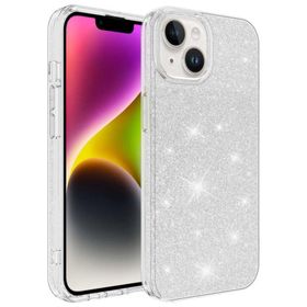 Evastore Apple iPhone 14 Plus Simli Renkli Silikon Kılıf
