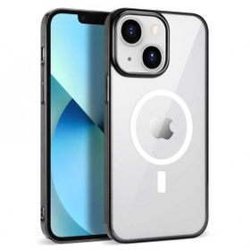 Evastore Apple iPhone 14 Plus Wireless Şarj Özellikli Pixel Magsafe Kapak Kılıf