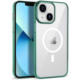 Evastore Apple iPhone 14 Plus Wireless Şarj Özellikli Pixel Magsafe Kapak Kılıf
