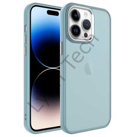 Evastore Apple iPhone 14 Pro Buzlu Sert PC Zore May Kapak Kılıf