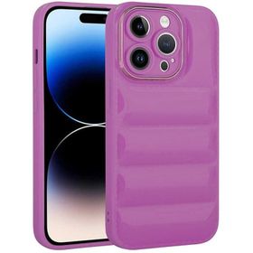Evastore Apple iPhone 14 Pro Kamera Korumalı Parlak Airbag'li Galya Kapak Kılıf