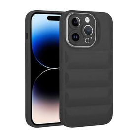 Evastore Apple iPhone 14 Pro Kamera Korumalı Parlak Airbag'li Galya Kapak Kılıf