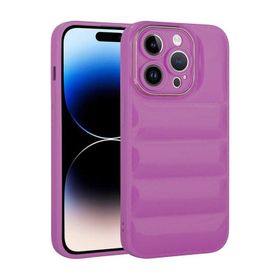 Evastore Apple iPhone 14 Pro Kamera Korumalı Parlak Airbag'li Galya Kapak Kılıf