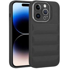 Evastore Apple iPhone 14 Pro Kamera Korumalı Parlak Airbag'li Galya Kapak Kılıf