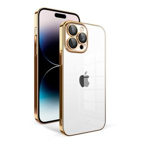 Evastore Apple iPhone 14 Pro Kamera Korumalı Renkli Çerçeveli Garaj Kapak Kılıf