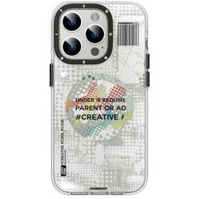 Evastore Apple iPhone 14 Pro Magsafe Şarj Özellikli YoungKit Kamuflaj Serisi Kapak Kılıf