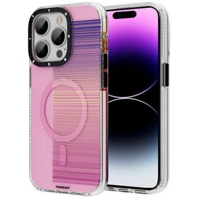 Evastore Apple iPhone 14 Pro Magsafe Şarj Özellikli Youngkit Pure Serisi Gri Kapak Kılıf
