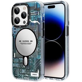 Evastore Apple iPhone 14 Pro Magsafe Şarj Özellikli YoungKit Technology Serisi Kapak Kılıf