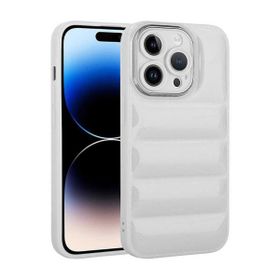 Evastore Apple iPhone 14 Pro Max Kamera Korumalı Parlak Airbag'li Galya Kapak Kılıf