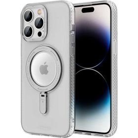 Evastore Apple iPhone 14 Pro Max Magsafe Şarj Özellikli Youngkit Rock Serisi Beyaz Kapak Kılıf