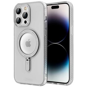Evastore Apple iPhone 14 Pro Max Magsafe Şarj Özellikli Youngkit Rock Serisi Siyah Kapak Kılıf