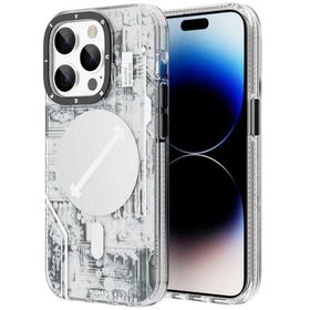 Evastore Apple iPhone 14 Pro Max Magsafe Şarj Özellikli YoungKit Technology Serisi Kapak Kılıf