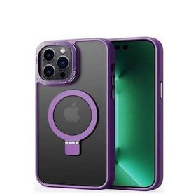 Evastore Apple iPhone 14 Pro Max Magsafe Wireless Şarj Özellikli Standlı Ting Kapak Kılıf