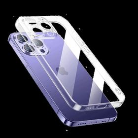 Evastore Apple iPhone 14 Pro Max Şeffaf Sert PC Vayt Kapak Kılıf