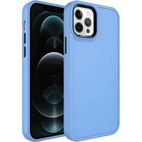 Evastore Apple iPhone 14 Pro Metal Çerçeve ve Buton Tasarımlı Sert Botox Kapak Kılıf