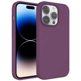 Evastore Apple iPhone 14 Pro Sıvı Teknolojili Silinebilir Sert Zore Kivi Kapak Kılıf