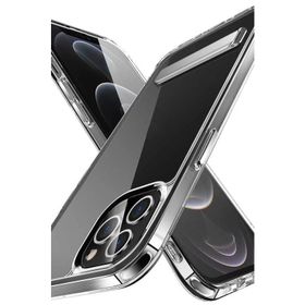 Evastore Apple iPhone 14 Pro Standlı Şeffaf Silikon L-Stand Kapak Kılıf