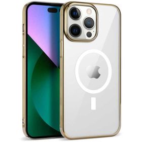 Evastore Apple iPhone 14 Pro Wireless Şarj Özellikli Pixel Magsafe Kapak Kılıf