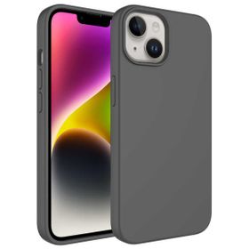 Evastore Apple iPhone 14 Sıvı Teknolojili Silinebilir Sert Zore Kivi Kapak Kılıf