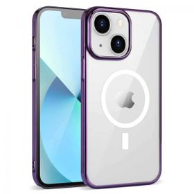 Evastore Apple iPhone 14 Zore Wireless Şarj Özellikli Pixel Magsafe Kapak Kılıf