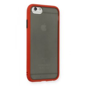 Evastore Apple iPhone 6 Montreal Buzlu Kamera Korumalı Silikon Kılıf