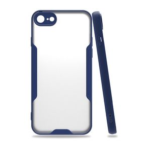 Evastore Apple iPhone 7 Platin Tam Koruma Şık Silikon Kapak Kılıf