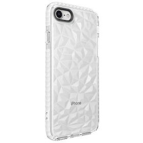 Evastore Apple İphone 7 Plus Buzz Desenli Beyaz Kapak Kılıf