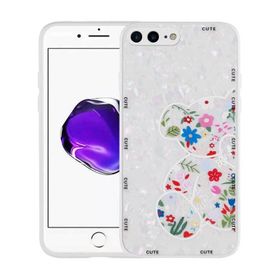 Evastore Apple iPhone 7 Plus Desenli Sert Silikon Mumila Kapak Kılıf