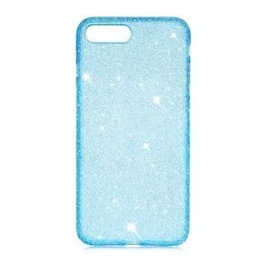 Evastore Apple İphone 7 Plus Eni Kapak Turuncu Beyaz Desenli Kılıf