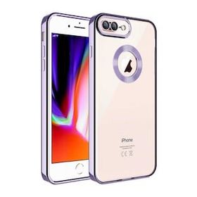 Evastore Apple iPhone 7 Plus Kamera Korumalı Logo Gösteren Şeffaf Kapak Kılıf