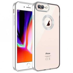 Evastore Apple iPhone 7 Plus Kamera Korumalı Logo Gösteren Zore Omega Kapak Kılıf