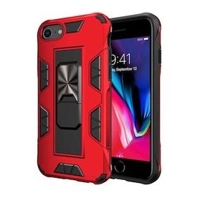 Evastore Apple iPhone 7 Volve Pembe Siyah Kapak Kılıf