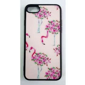 Evastore Apple iphone 7/8 Uyumlu Resimli Lüks Slikon Kılıf