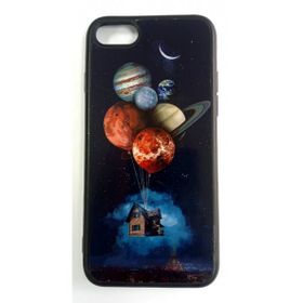 Evastore Apple iphone 7/8 Uyumlu Resimli Lüks Slikon Kılıf