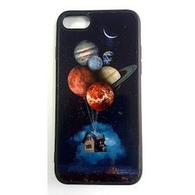 Evastore Apple iphone 7/8 Uyumlu Resimli Lüks Slikon Kılıf