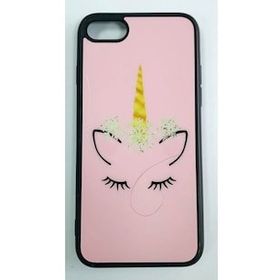 Evastore Apple iphone 7/8 Uyumlu Resimli Lüks Slikon Kılıf