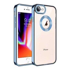 Evastore Apple iPhone 8 Kamera Korumalı Logo Gösteren Şeffaf Kapak Kılıf