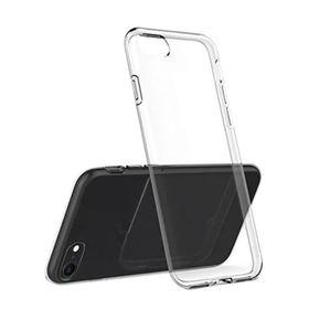 Evastore Apple iPhone 8 Lüx Kamera Korumalı Şeffaf Silikon Kılıf
