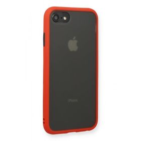 Evastore Apple iPhone 8 Montreal Buzlu Kamera Korumalı Silikon Kılıf