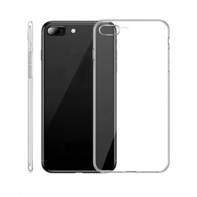 Evastore Apple iPhone 8 Plus Lüx Şeffaf Silikon Kılıf