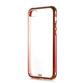 Evastore Apple iPhone SE 2020 Voit Kahverengi Kenarlı Kapak Kılıf