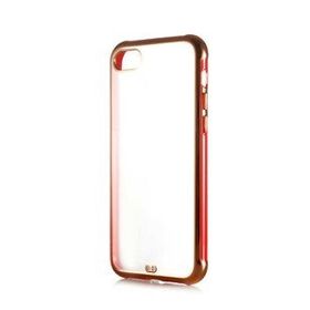Evastore Apple iPhone SE 2020 Voit Kahverengi Kenarlı Kapak Kılıf